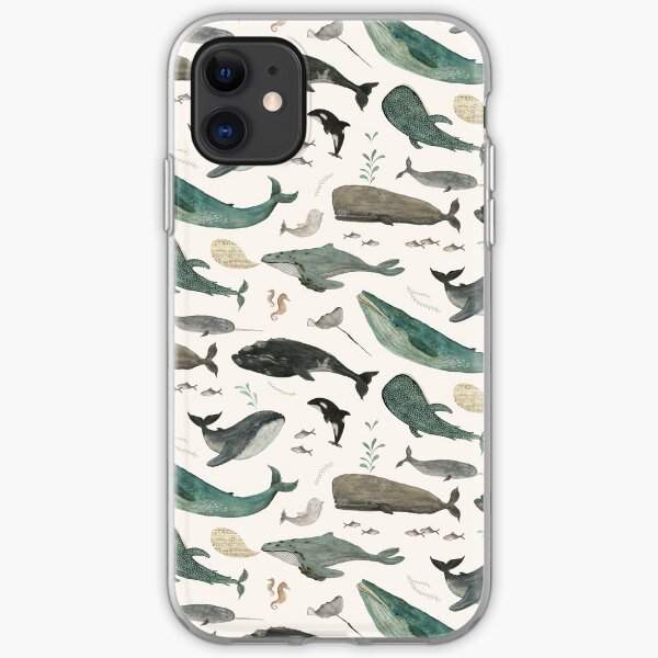 Whale Song iPhone Soft Case