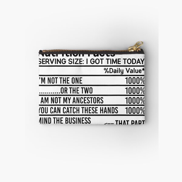 Item preview, Dear Karen Nutrition Facts, Serving Size I Got Time Today designed and sold by Lykhota97.
