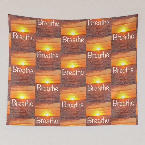 Item preview, Breathe Yoga Meditation Nature designed and sold by Kaushal Pal.