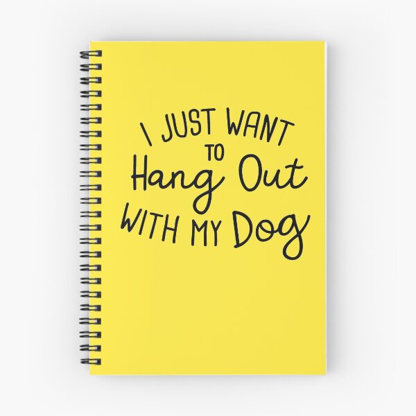 Item preview, I Just Want to Hang Out with my Dog designed and sold by Andik613.