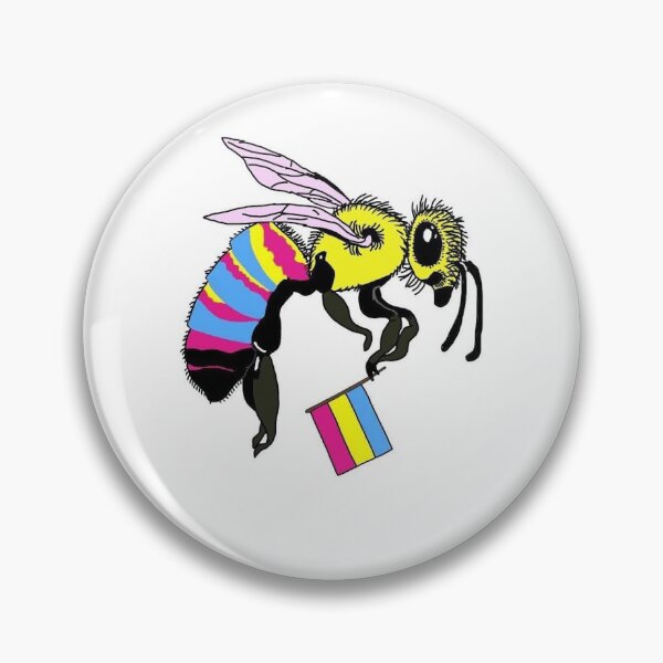 Item preview, Pan Pride Bee designed and sold by JaimeWinchester.