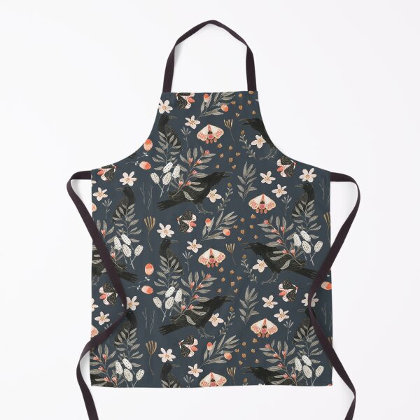 Item preview, Black Crow and Butterflies designed and sold by Katherine Quinn Illustration.