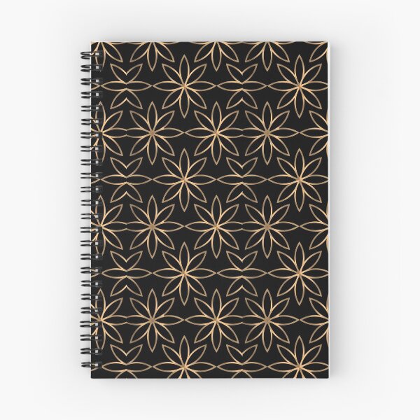 Item preview, Gold Luxury Flowers Pattern designed and sold by PickCreation.