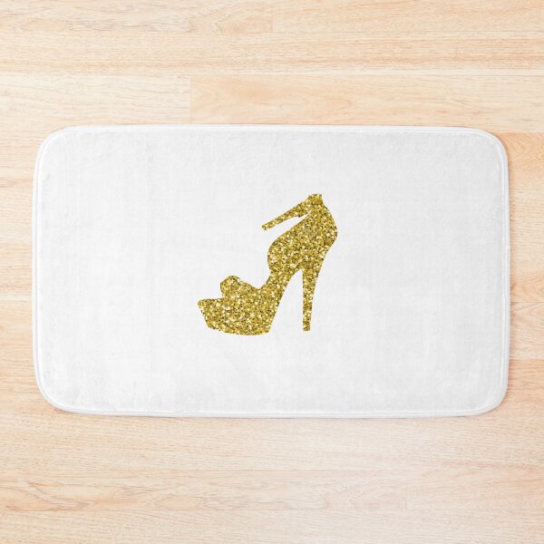 Item preview, Strappy Gold Glitter Shoe designed and sold by TresChicXO.
