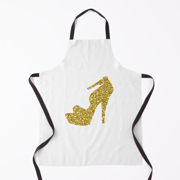 Item preview, Strappy Gold Glitter Shoe designed and sold by TresChicXO.