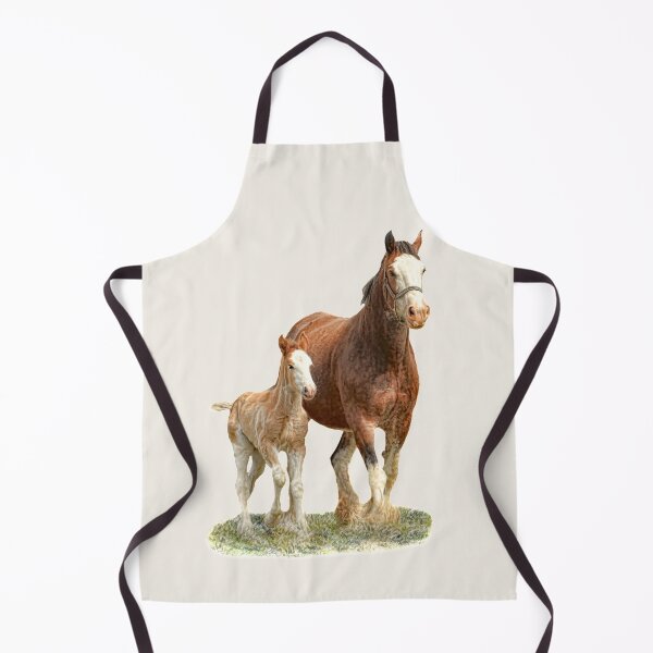 Item preview, Clydesdale Mare and Foal designed and sold by Trudi's Images.