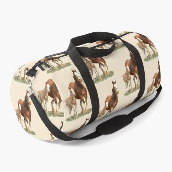 Item preview, Clydesdale Mare and Foal designed and sold by Trudi's Images.