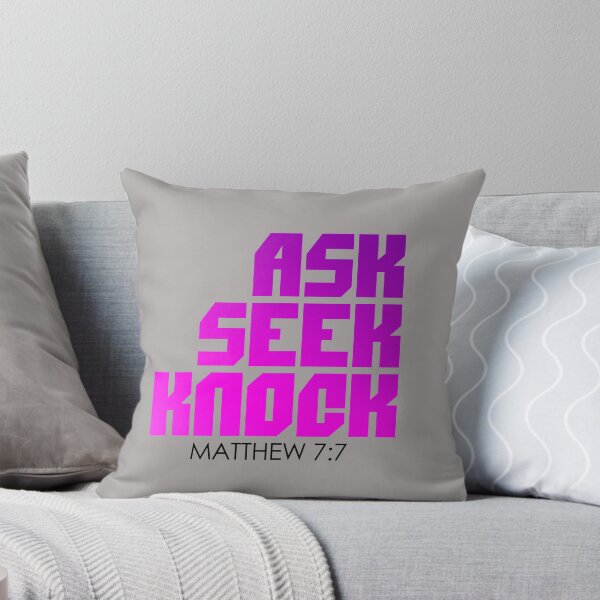 Item preview, Ask Seek Knock designed and sold by hecolors.