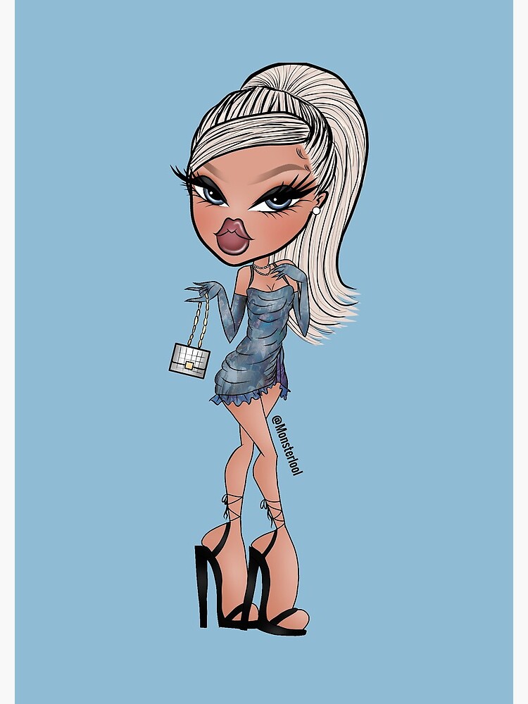 Bratz Girlz Nite out Cloe Drawing by Monsterlool Journal for