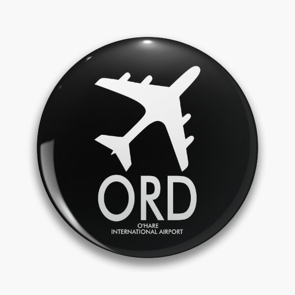 Item preview, ORD O'HARE CHICAGO AIRPORT CODE BAGGAGE TAG designed and sold by kwiebe34.