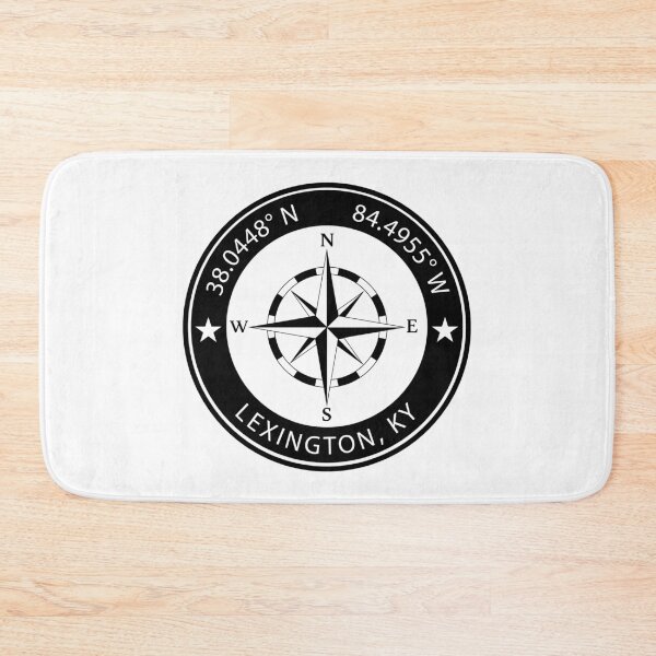 Item preview, Lexington, Kentucky Geographical Coordinates designed and sold by TeeOhGraphics.