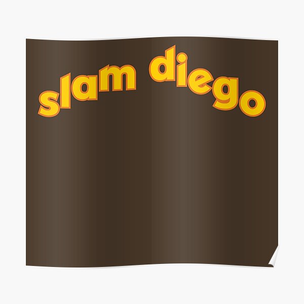 slam diego curve path - Slam Diego - Posters and Art Prints