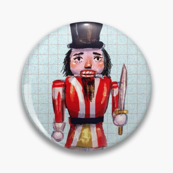 Item preview, nutcracker designed and sold by trashcangoddess.