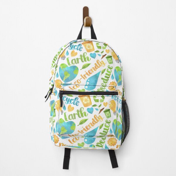 Artikelvorschau, Eco Earth Recycle Nachhaltiger Allover-Druck entworfen und verkauft von Sunny Collections.