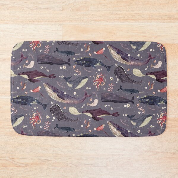 Item preview, Whale's song lavender designed and sold by Katherine Quinn Illustration.