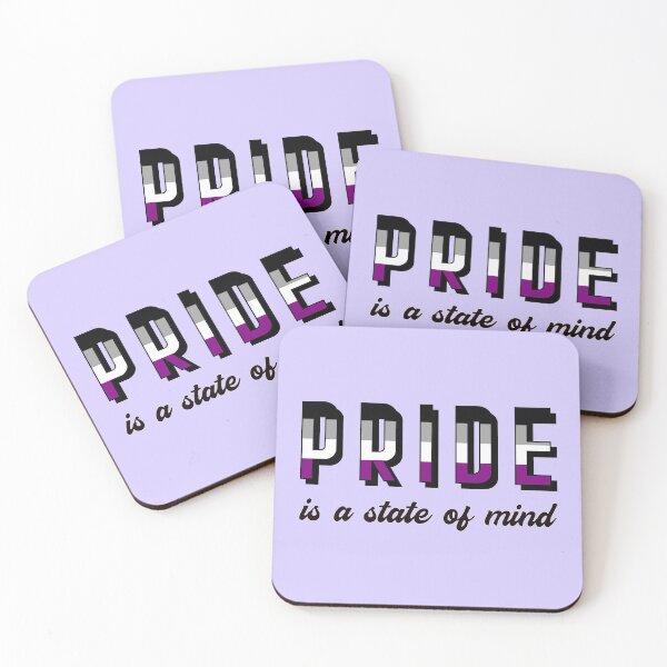 Item preview, Pride Is A State Of Mind (Ace Flag) designed and sold by dysperdis.
