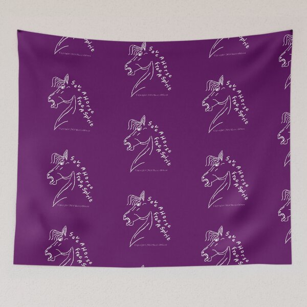 Item preview, save a horse free a spirit pillow or tote designed and sold by ChereeCheree.