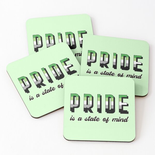Item preview, Pride Is A State Of Mind (Aro Flag) designed and sold by dysperdis.