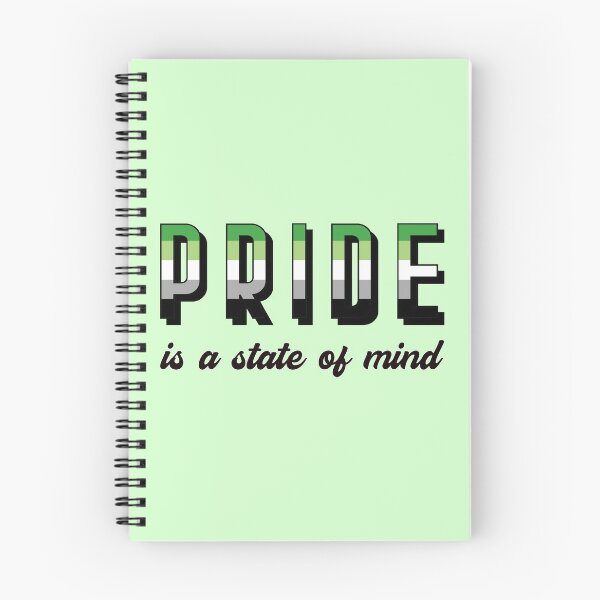 Item preview, Pride Is A State Of Mind (Aro Flag) designed and sold by dysperdis.