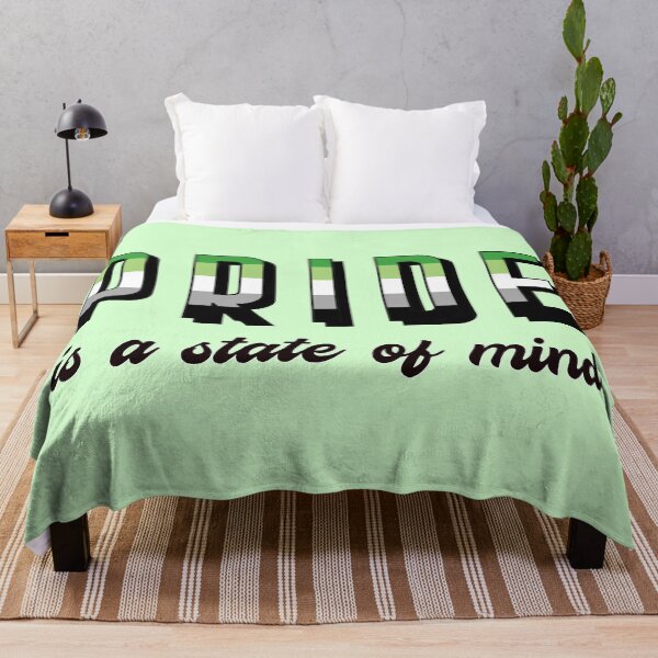 Item preview, Pride Is A State Of Mind (Aro Flag) designed and sold by dysperdis.