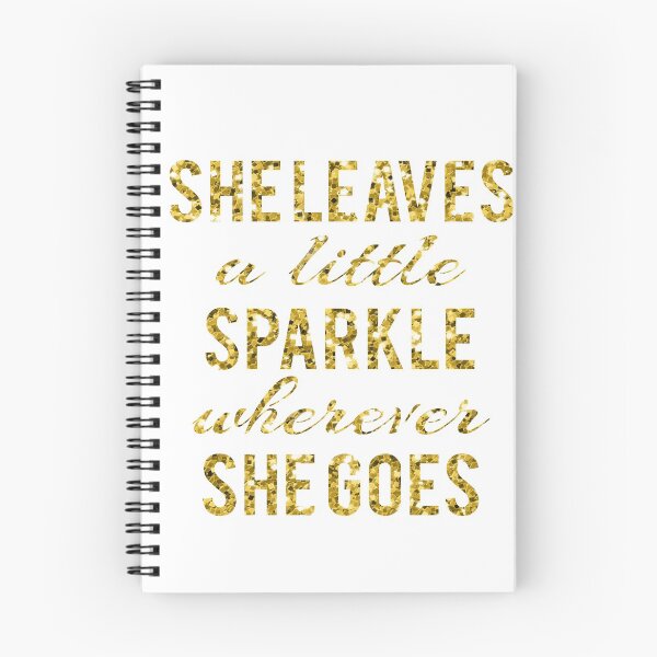 Item preview, She Leaves a Little Sparkle Wherever She Goes designed and sold by TresChicXO.