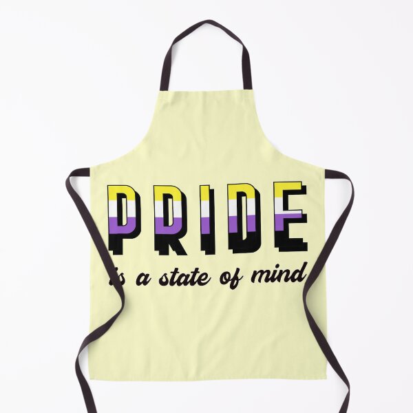 Item preview, Pride Is A State Of Mind (Non-Binary Flag) designed and sold by dysperdis.