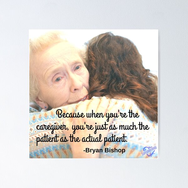 Item preview, Because when you're the caregiver designed and sold by Caregiverology.