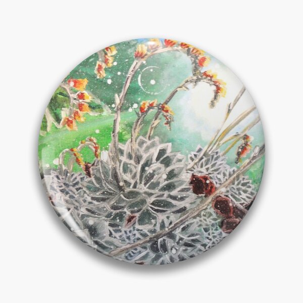 Item preview, ECHEVERIA IN BLOOM designed and sold by HSINLIN.