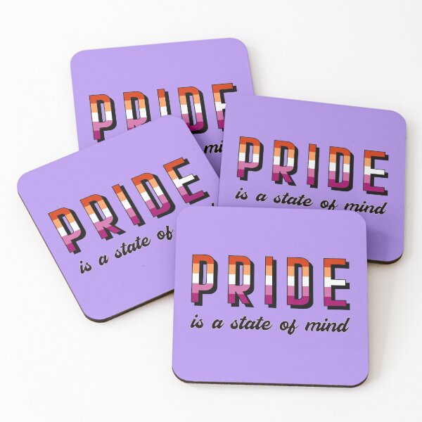 Item preview, Pride Is A State Of Mind (Lesbian Flag) designed and sold by dysperdis.