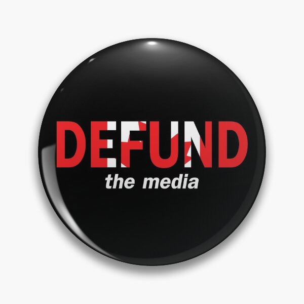 Item preview, Defund the media Canada designed and sold by TRAVELLING THE COSMOS.