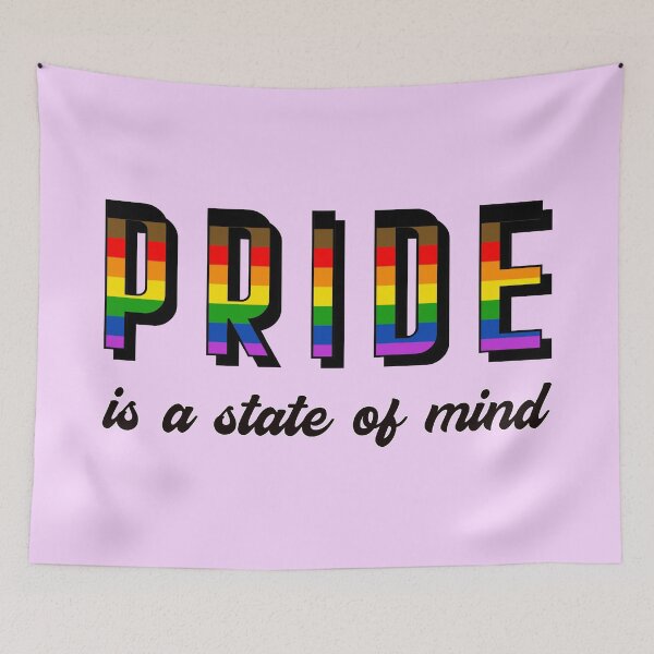 Item preview, Pride Is A State Of Mind (More Color More Pride Flag) designed and sold by dysperdis.