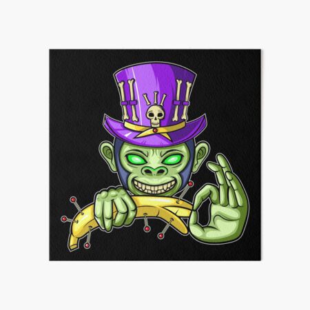Voodoo Monkey Business Art Board Print