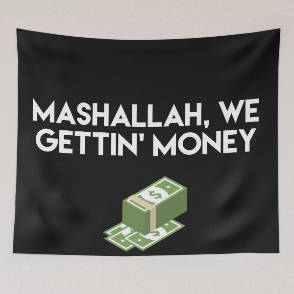 Item preview, Mashallah we gettin Money  designed and sold by Irator.