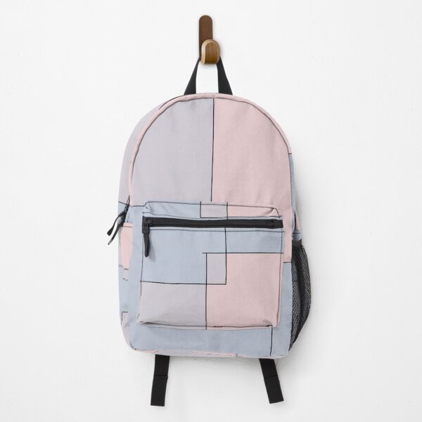 Item preview, Pink & Blue Layered Pattern designed and sold by Ellora Roy.