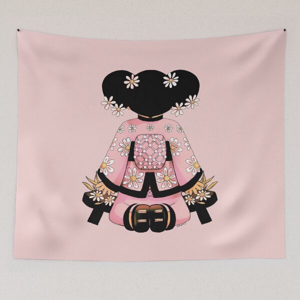 Item preview, Chinese Flower Girl Ikebana designed and sold by Karin Taylor.