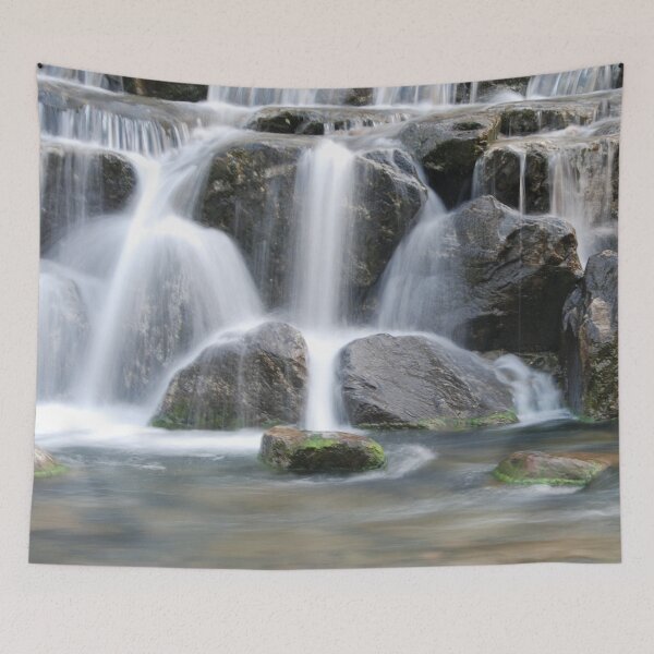 Item preview, RIVER WATERFALL ROCKS | Nature Photo designed and sold by PhotoStory.