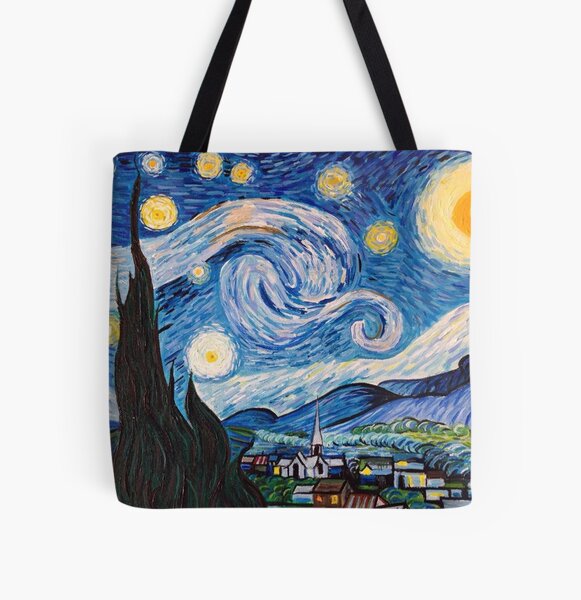 Starry Night Tote Bags for Sale | Redbubble