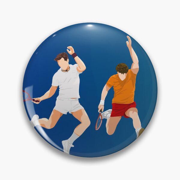 Item preview, Whizzer and Marvin playing tennis designed and sold by byebyesally.