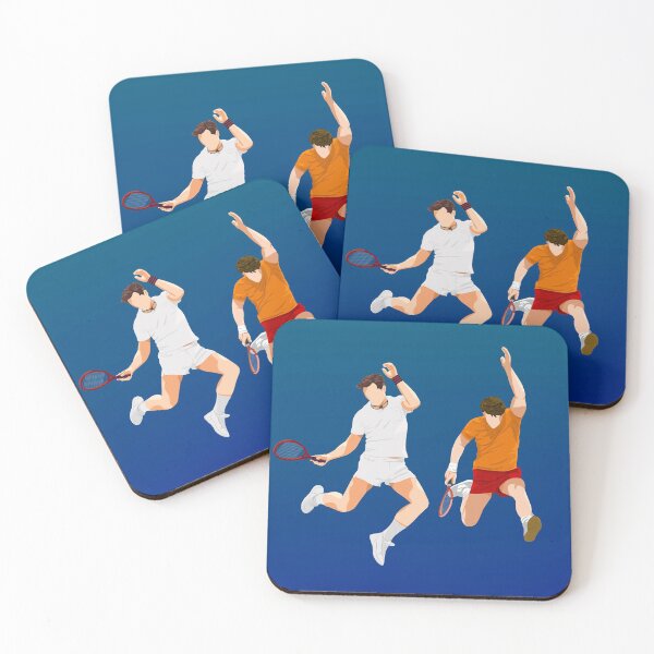 Item preview, Whizzer and Marvin playing tennis designed and sold by byebyesally.