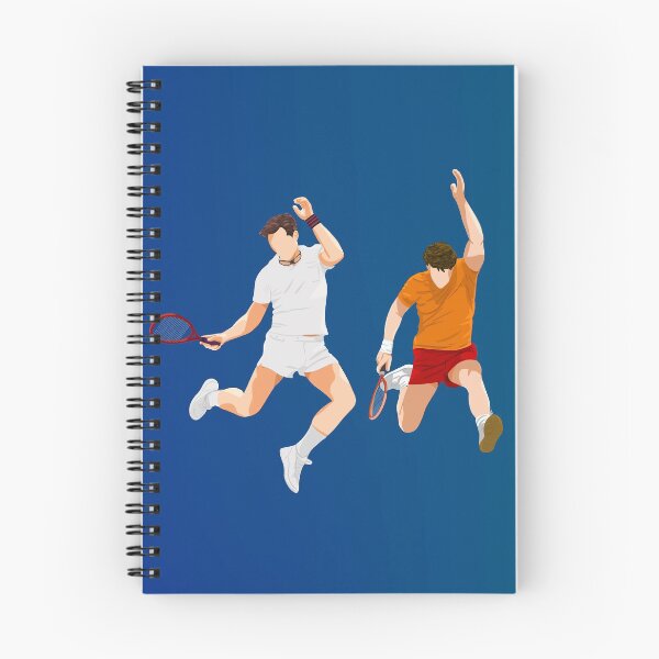 Item preview, Whizzer and Marvin playing tennis designed and sold by byebyesally.