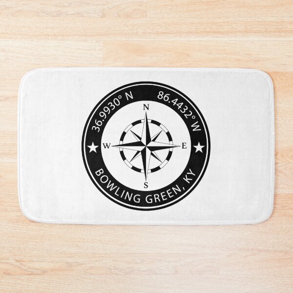 Item preview, Bowling Green, Kentucky Geographical Coordinates designed and sold by TeeOhGraphics.