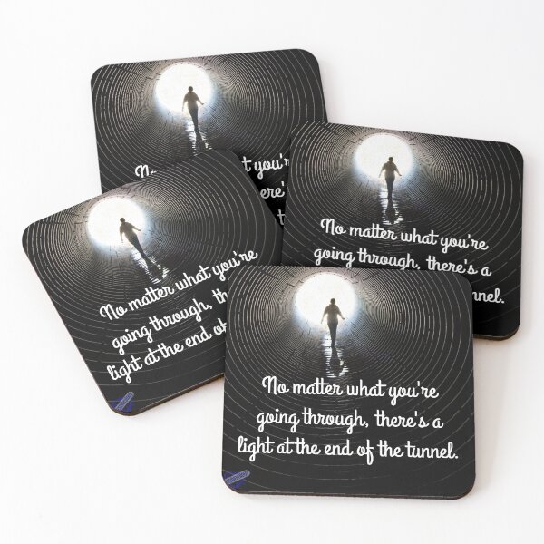 Item preview, There's a light at the end of the tunnel designed and sold by Caregiverology.