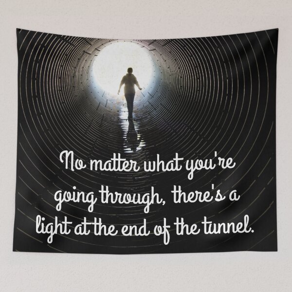 Item preview, There's a light at the end of the tunnel designed and sold by Caregiverology.