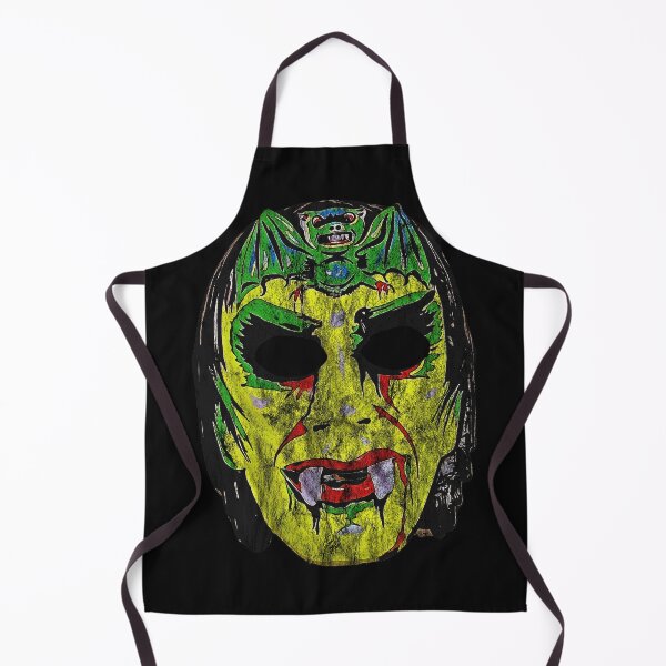 Item preview, Vintage vampire Halloween mask art designed and sold by HereticTees.