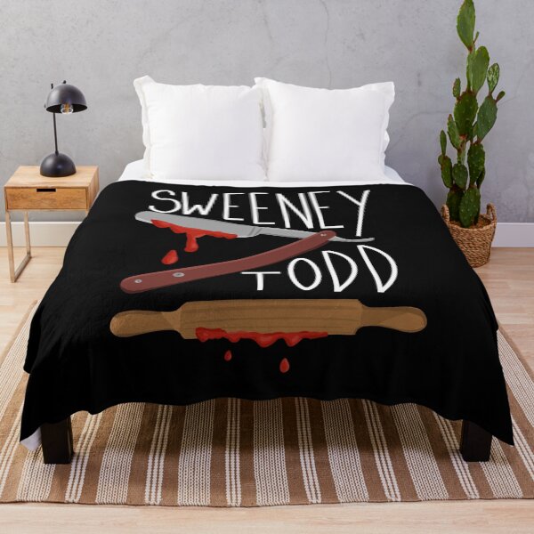 Vista previa del artículo con la obra «Sweeney Todd: navaja y rodillo», diseñado y vendido por byebyesally.