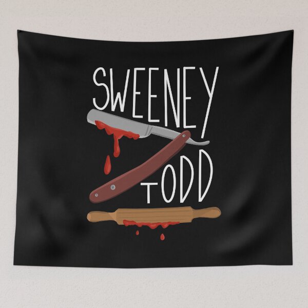Item preview, Sweeney Todd: Razor and Rolling Pin designed and sold by byebyesally.