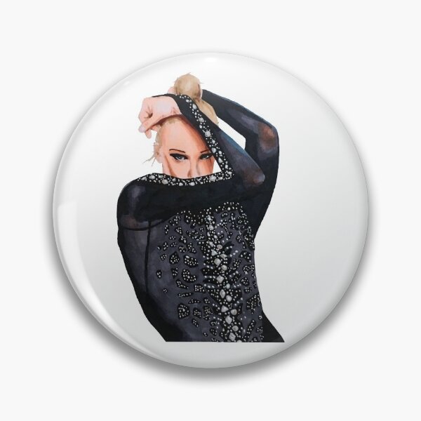 Item preview, Rhythmic Gymnastics Olena Diachenko - Strike a Pose! designed and sold by rhythmicdrawing.