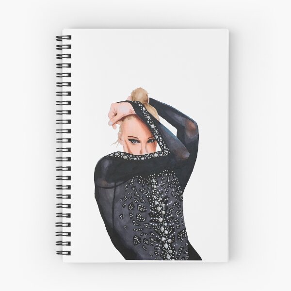 Item preview, Rhythmic Gymnastics Olena Diachenko - Strike a Pose! designed and sold by rhythmicdrawing.