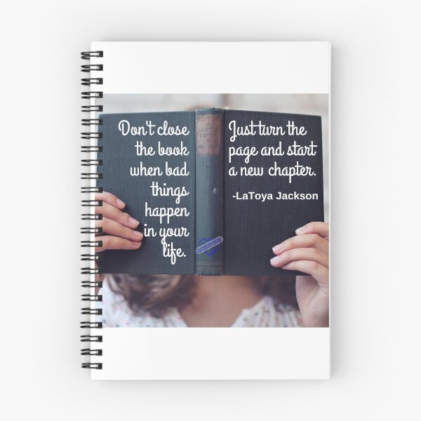 Item preview, Don't close the book when bad things happen designed and sold by Caregiverology.
