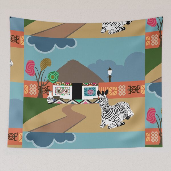 Item preview, Ndebele Inspiration Vibes I designed and sold by lanrestudio.